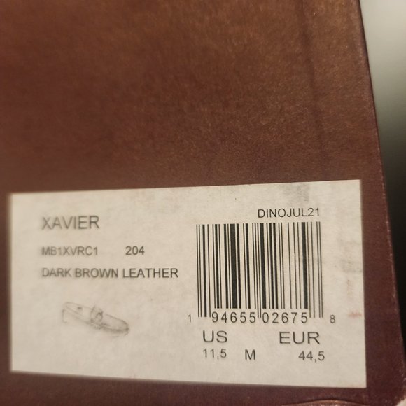 Bruno Magli Xavier Leather Driver Shoe and wooden shoe trees  Brand New main image 7